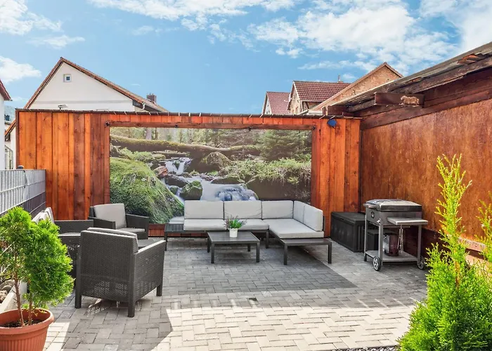 Harzlounge Apartment Am Wasser Mit Garten & Parkplatz Apartamento